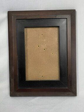 4x6 Black and Cherry Wood Picture Frame